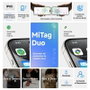 LOCALIZADOR GPS MITAG DUO IOS/ANDROID BLANCO + LLAVERO ROJO LEOTEC
